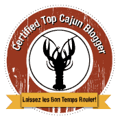 Best Crawfish Blogger badge from CajunCrawfish.com